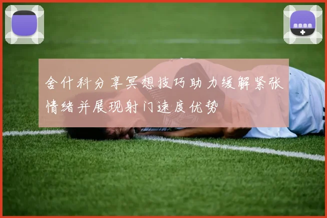 舍什科分享冥想技巧助力缓解紧张情绪并展现射门速度优势